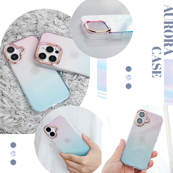 iphone AURORA ケース オーロラ グラデーション