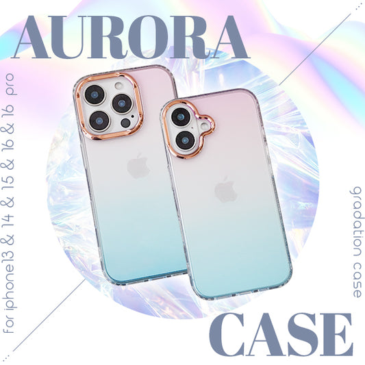 iphone AURORA ケース オーロラ グラデーション