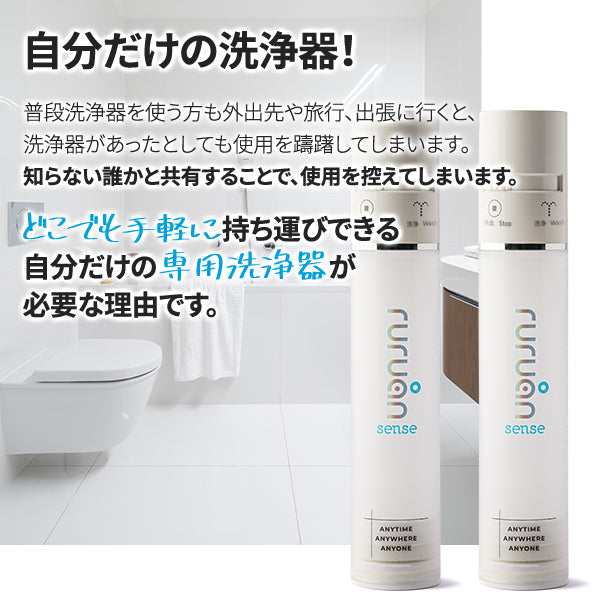 ruruan携帯式シャワートイレ 携帯洗浄器