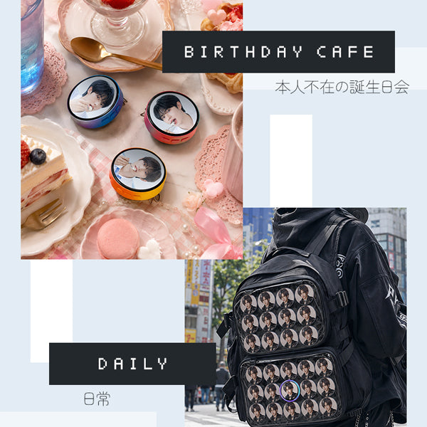 写真をスマホで転送するだけでバッジに表示できる「デジ推しバッジ」 電子ディスプレイバッジ スマートバッジ