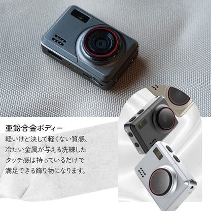 ミニカメラ 小型カメラ フィルム風 韓国 Y2K かわいい レトロ デジカメ Rough mini Camera